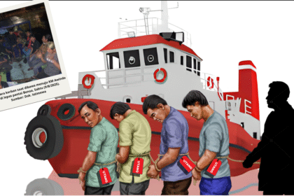 Kapal Neraka di Pelabuhan Benoa