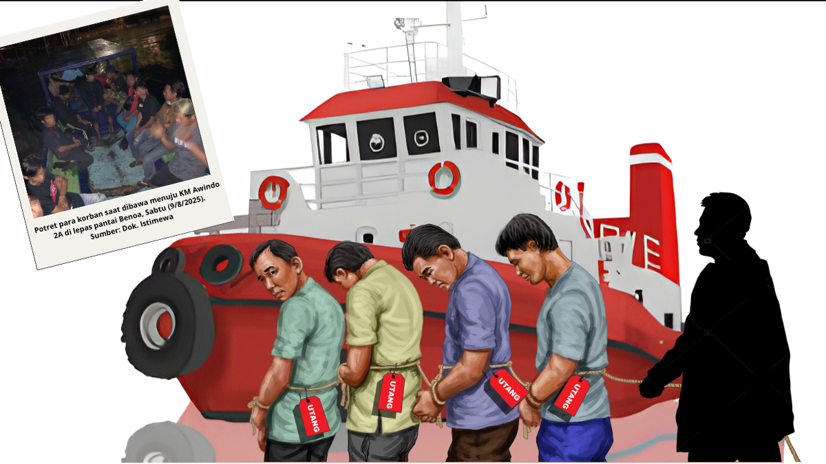 Kapal Neraka di Pelabuhan Benoa