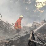 kebakaran di Pancoran