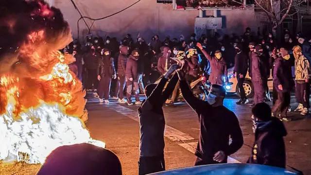 Demo besar-besaran di Iran