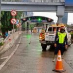 Pemotor masuk Tol JORR